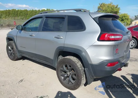 2014 Jeep Cherokee Trailhawk from USA, damaged, VIN 1C4PJMBS8EW180737